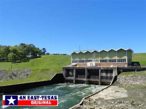 Toledo Bend Reservoir and Lake along the Louisiana and Texas Border ...