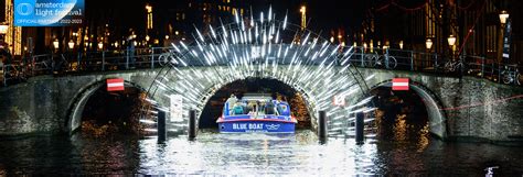 Amsterdam Light Festival canal cruise - Blue Boat Company