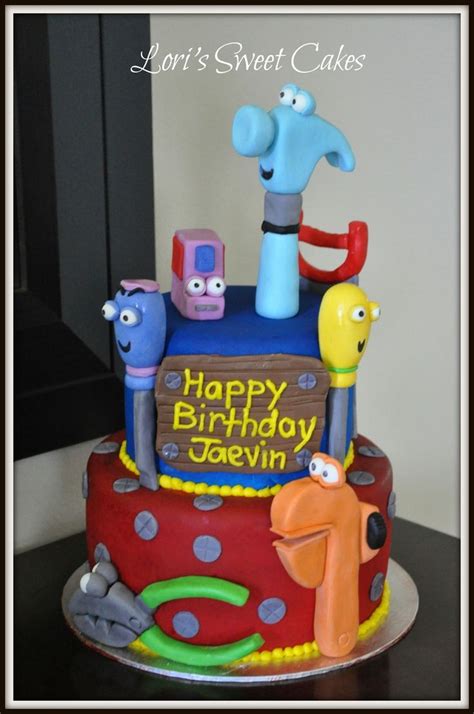 Handy Manny Cake | Handy manny cake, Childrens birthday cakes, Cake