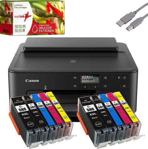 Canon PIXMA TS705 Tintenstrahldrucker | WLAN Drucker Test 2021