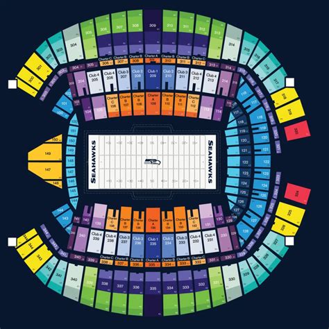 Lumen Field Seating Chart 2023 | Seattle Seahawks Stadium - SeatGraph