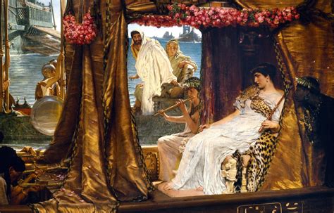 Cleopatra and Mark Antony's Decadent Love Affair