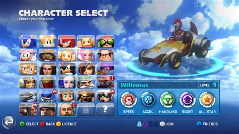 Another New Character Added To Sonic & All-Stars Racing Transformed PC ...