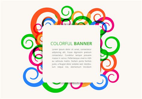 Abstract colorful swirl vector frame - Download Free Vector Art, Stock ...