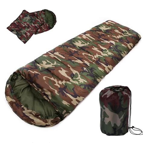 Camping Sleeping Bag Lightweight Waterproof Military Camouflage ...