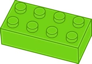 Green Lego Brick Clip Art at Clker.com - vector clip art online ...