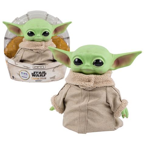 Wholesale Baby Yoda Plush W/ Vinyl Head- 11" | STARWARS