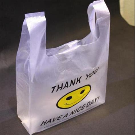 Custom Printed Biodegradable Shopping Bags , PLA Degradable Plastic Bags