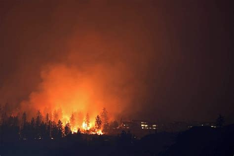 British Columbia residents on high alert as wildfires force state of ...