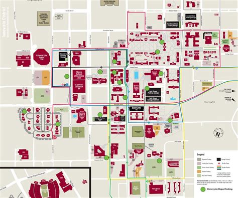 University Of South Carolina Campus Map - Osaka On A Map