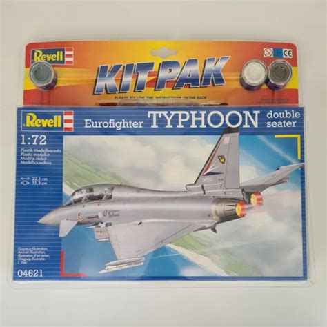 REVELL KIT PAK EUROFIGHTER TYPHOON 1/72 Scale Model Kit 04621 RARE ...