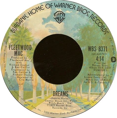 Fleetwood Mac – Dreams (1977, Terre Haute Pressing, Vinyl) - Discogs