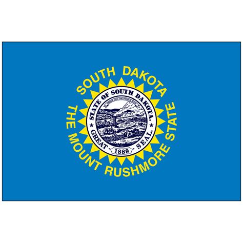 South Dakota State Flag - Red River Flags