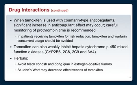 Tamoxifen - Oncology Nurse Advisor