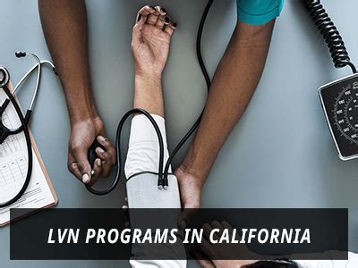 Admission Requirements For Lvn Progarms in California