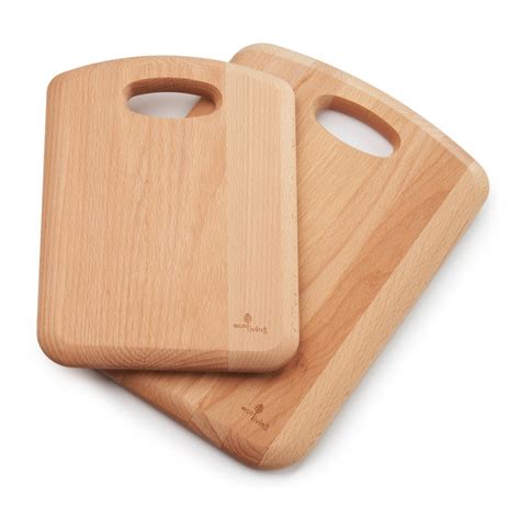 Wooden Chopping Board with Handle - ecoLiving.co.uk