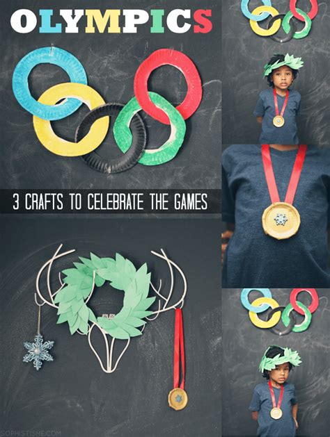 Winter Olympics: 3 Crafts to Celebrate the Games - Iriemade