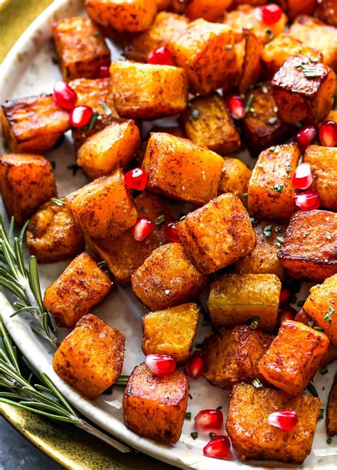 Cinnamon Roasted Butternut Squash - JoyFoodSunshine