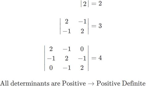 Tests for Positive Definiteness of a Matrix - GaussianWaves