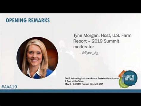 Tyne Morgan – Find ideal speakers for your agricultural event