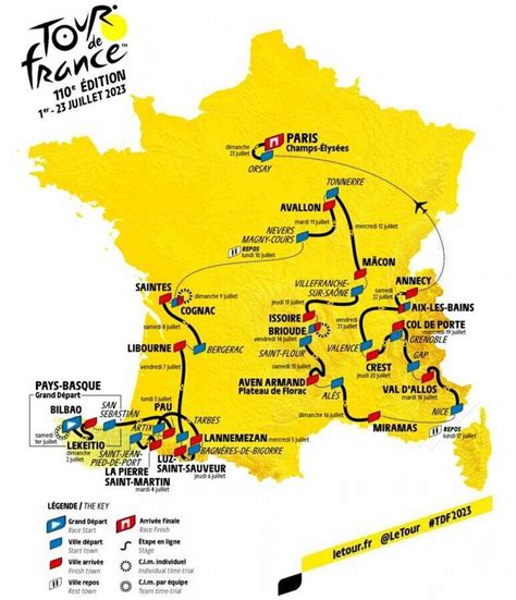 Tdf 2023 Route