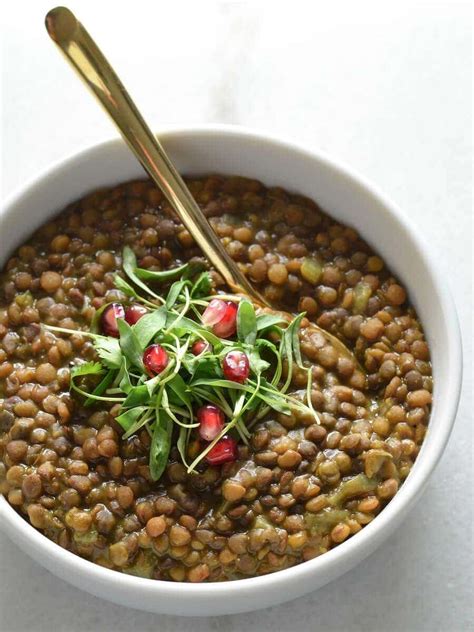 Instant Pot Lentil Soup Recipe - Real + Vibrant