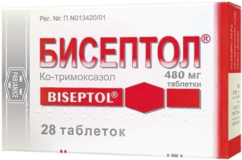 Biseptol tab 480mg 28 pieces | PharmRu: Worldwide Pharmacy Delivery