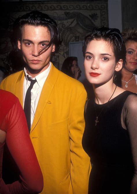 Johnny Depp & Winona Ryder - 'Cry-Baby' Premiere in Baltimore, Maryland ...