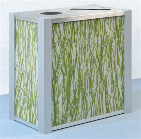 Modern Trash and Recycling Bins constructed using the principals of ...