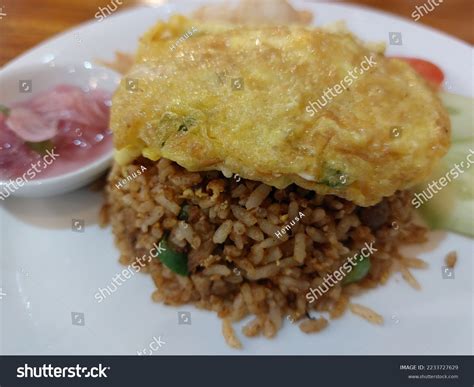 Nasi Goreng Fried Rice Meat Egg Stock Photo 2233727629 | Shutterstock