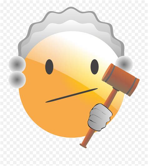 Vector - Smiley Justice Full Size Png Download Seekpng Court Emoji Png ...