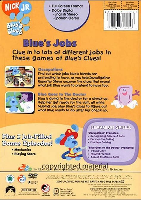 Blue's Clues Blue Talks Dvd Empire