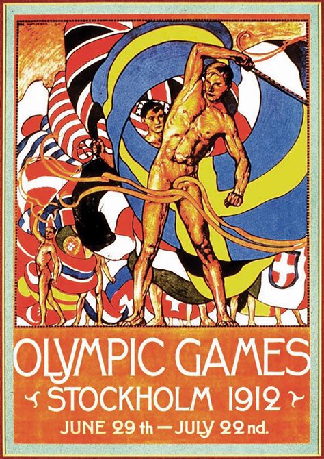 Looking Back at 120 Years of Olympic Poster Design [100 Posters] - Colorlib