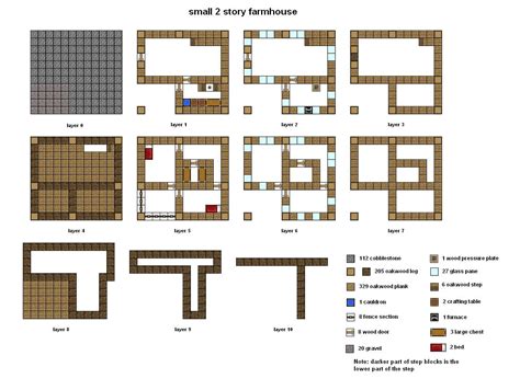 Minecraft Modern House Blueprints