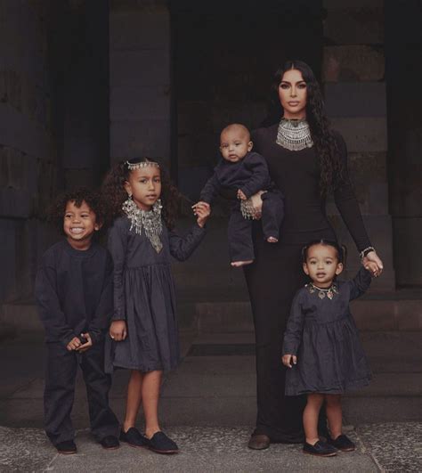 Kim Kardashian Shares Rare Photo With All of Her Kids