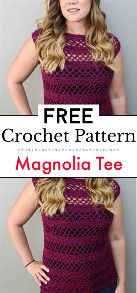 10 Crochet T-Shirt Pattern Free - Crochet with Patterns