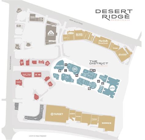 Desert Ridge Marketplace shopping plan | How to plan, Deserts, Ridge