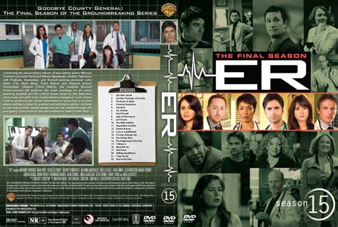 ER: Season 15 - TV DVD Custom Covers - ER-S15 :: DVD Covers