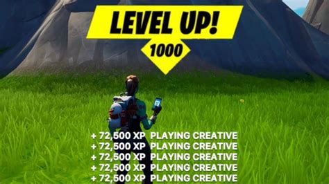 Fortnite Creative mode XP glitch