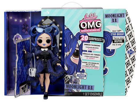 Buy L.O.L. Surprise! Omg Moonlight B.B. Fashion Doll Dress Up Doll Set ...