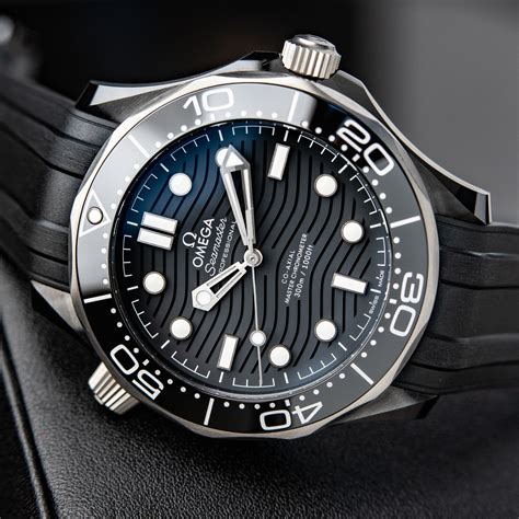 Omega Seamaster Professional SMP 300 Black Ceramic Dial Strap