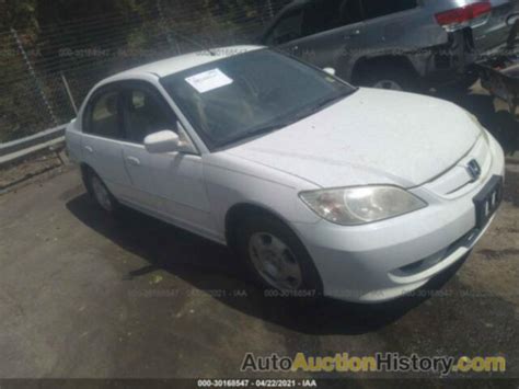 JHMES96635S001993 HONDA CIVIC HYBRID - View history and price at ...