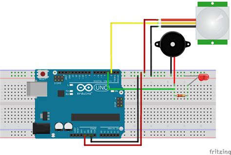 Arduino Motion Detector using PIR Sensor | Arduino | Maker Pro