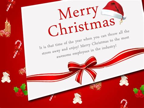 Appreciate Your Employees with Christmas Messages