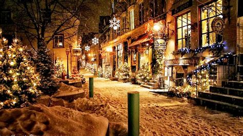 Christmas Street Wallpapers - Top Free Christmas Street Backgrounds ...