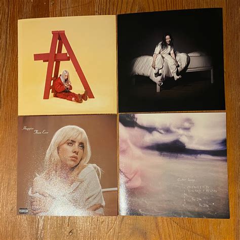 Billie Eilish Album Cover Prints Set of 4 - Etsy Canada