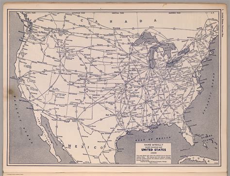 United States Railroad map - David Rumsey Historical Map Collection