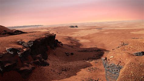 Mars Landscape Wallpaper