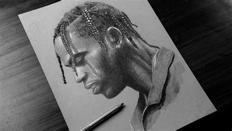 Drawing Travis Scott by esquizz on DeviantArt