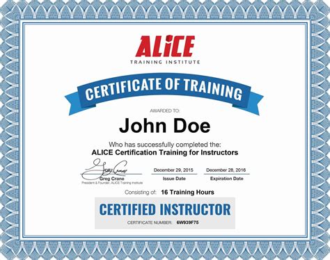 ALICE Training Certification for Instructors | Become an ALICE ...